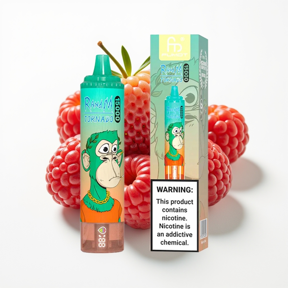 Fumot RandM Tornado 15000 Puffs 25ml Trostruka Jagoda