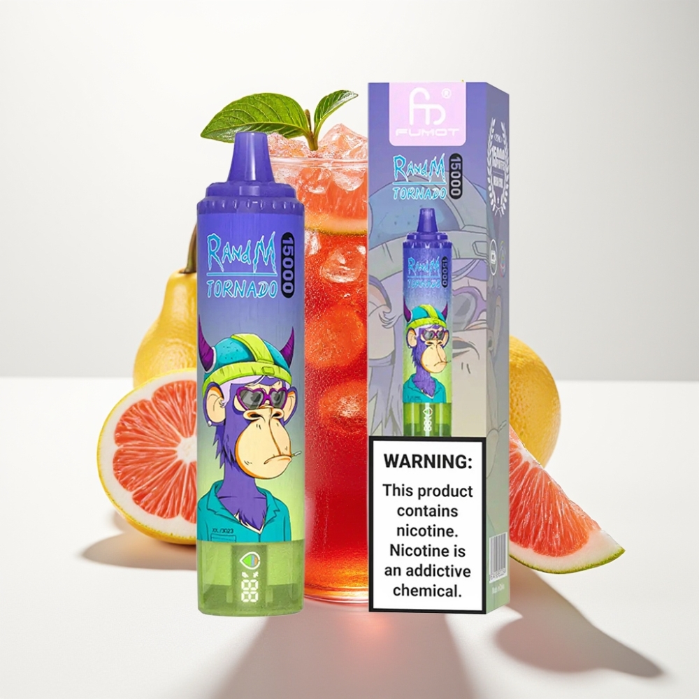 Fumot RandM Tornado 15000 Puffs 25ml Vimto