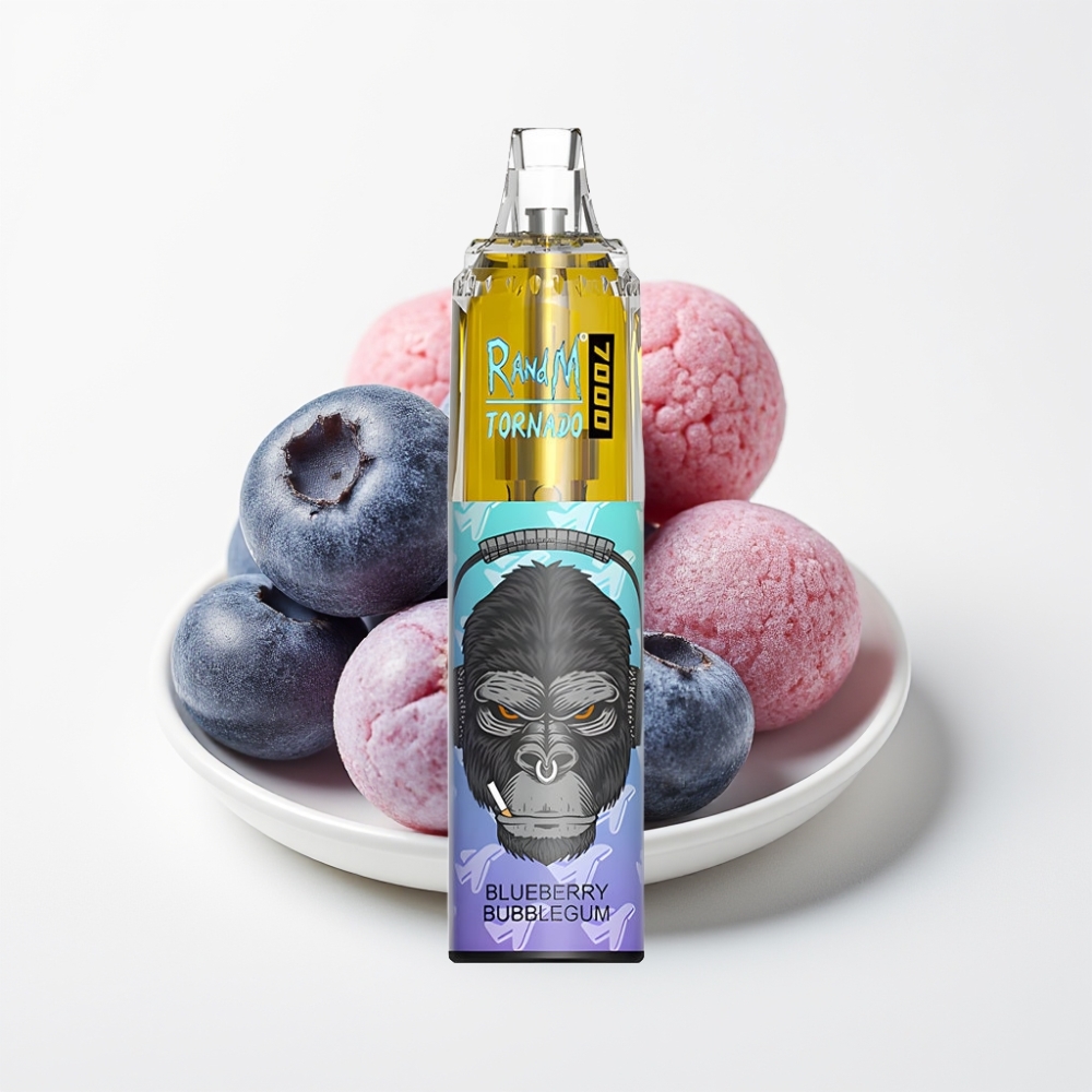 Fumot Tornado 7000 Puševa 14 ML E-tekućina Blueberry Bubblegum