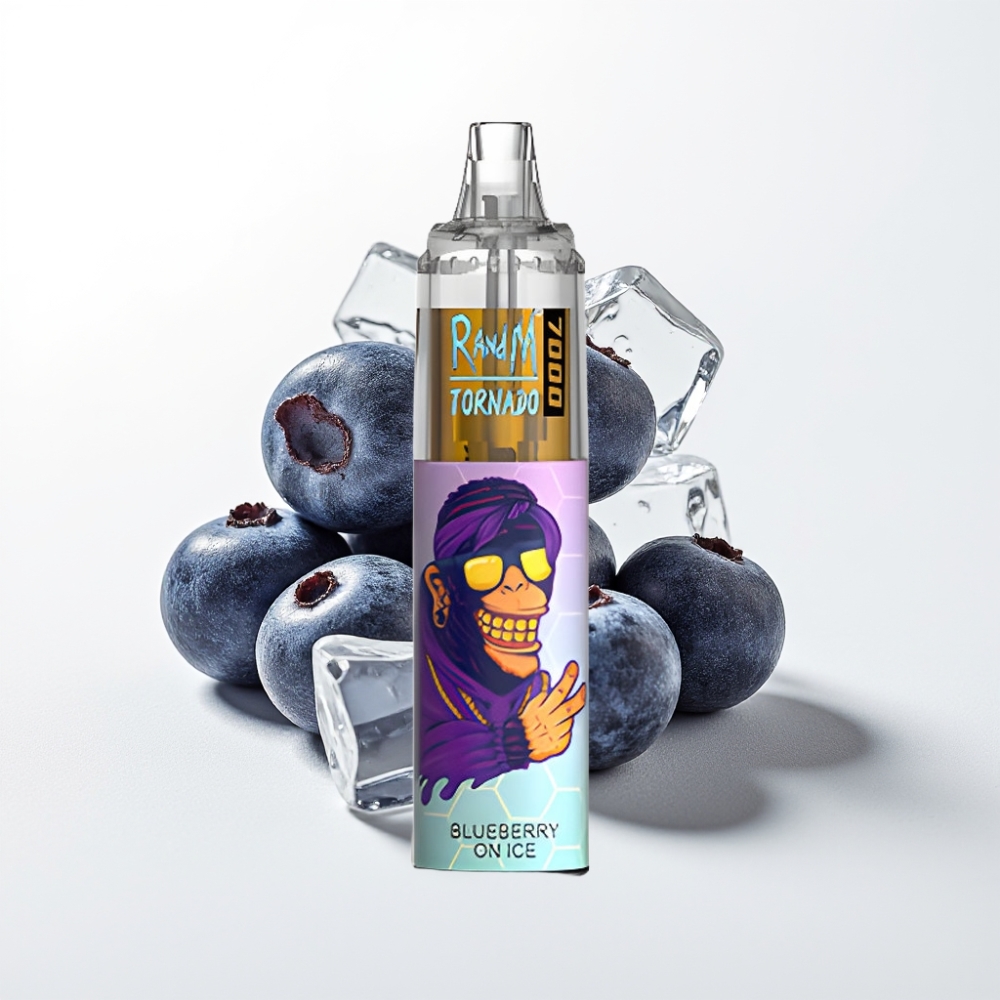 Fumot Tornado 7000 Puffovi 14 ML Borovnica Na Ledu