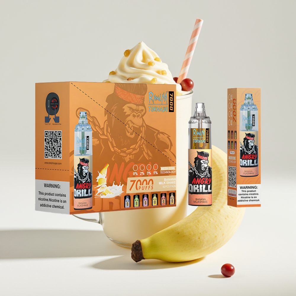 Fumot Tornado 7000 Puffs 14ML Banana Milkshake