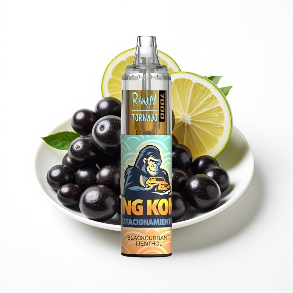 Fumot Tornado 7000 Puffs 14 ML Crna Ribizla Mentol