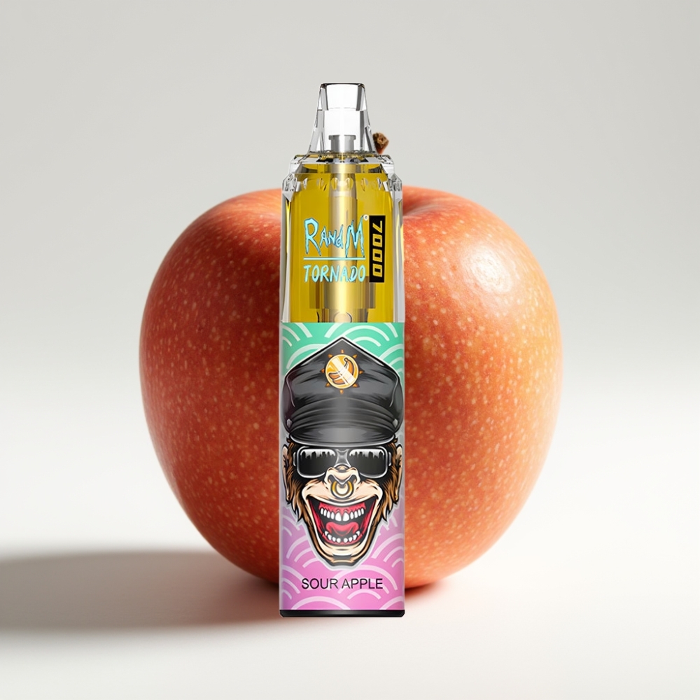 Fumot Tornado 7000 Puffs 14 ML Kisela Jabuka