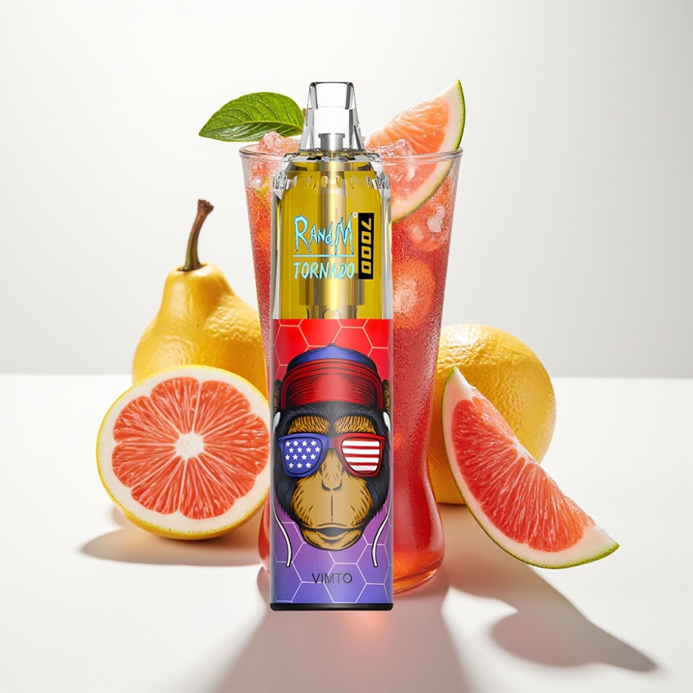 Fumot Tornado 7000 Puffs 14 ML Vimto (Breskva) Disposable Vape