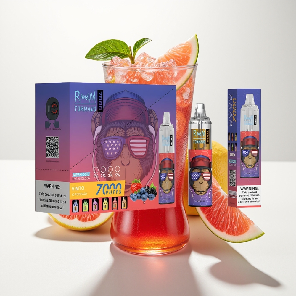 Fumot Tornado 7000 Puffs 14 ML Vimto (Breskva) Disposable Vape