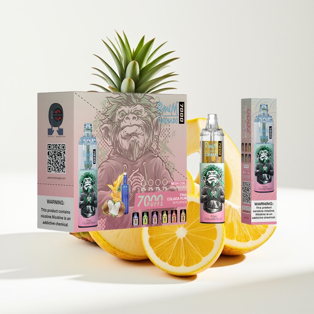 Fumot Tornado 7000 Puffs 850 MAH Pina Colada Rum