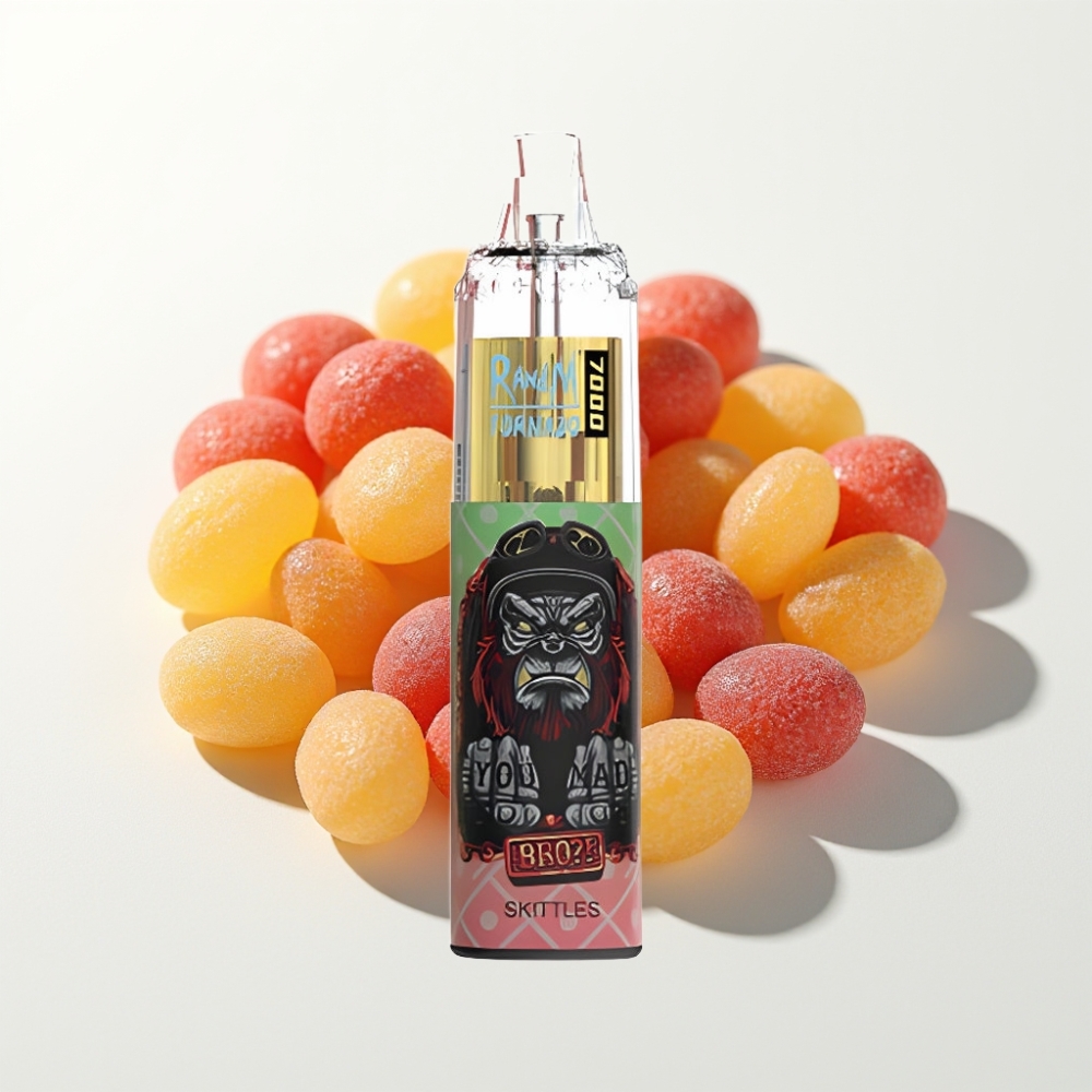 Fumot Tornado 7000 Puffs RGB Light Okus Skittles