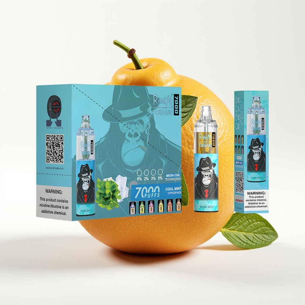 Fumot Tornado 7000 Pufova 14ML E-tečnost Cool Mint