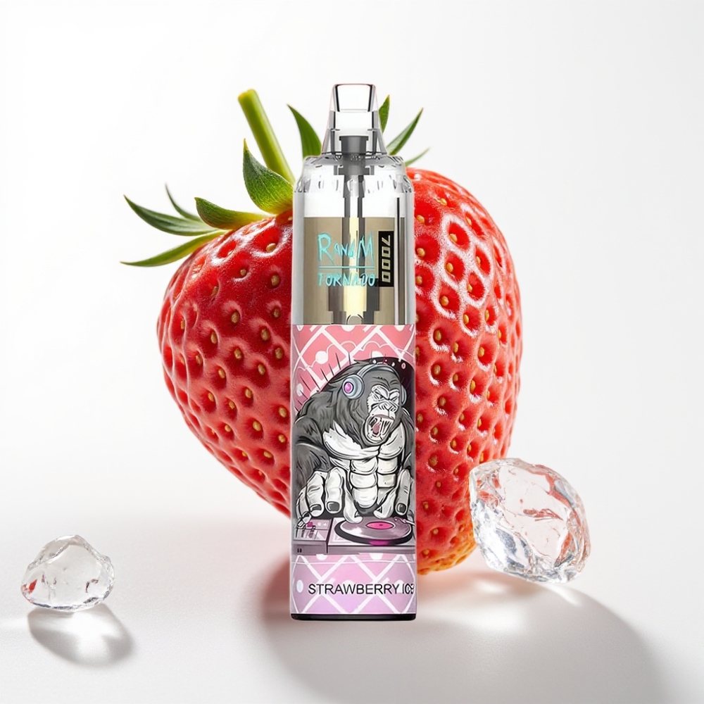 Fumot Tornado 7000 Pufova 14ML Jagoda Led