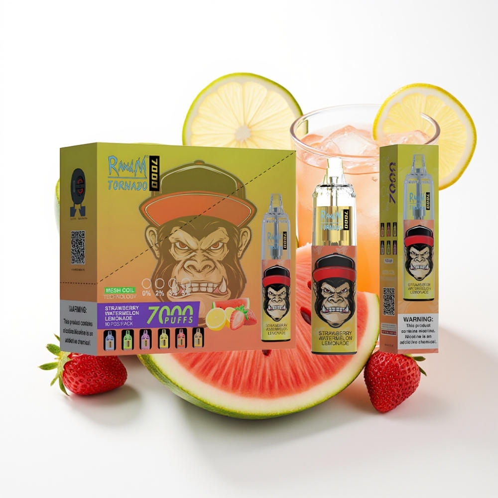 Fumot Tornado 7000 Pufova 14 ML E-tečnost Jagoda Lubenica Limunada