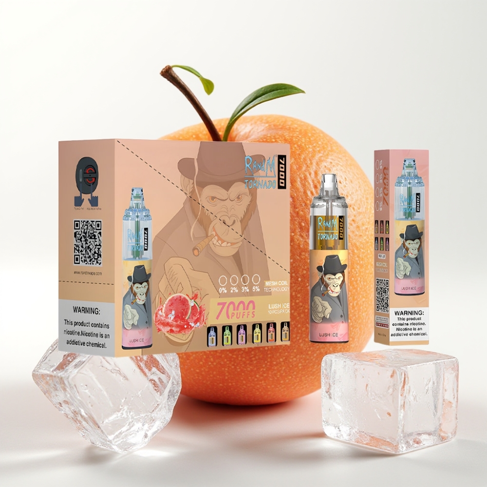 Fumot Tornado 7000 Pufova RGB Svjetlo Lush Ice