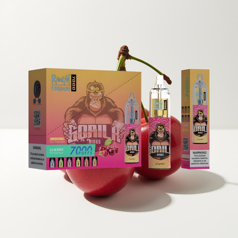 Fumot Tornado 7000 Pufova s Okusom Trešnje