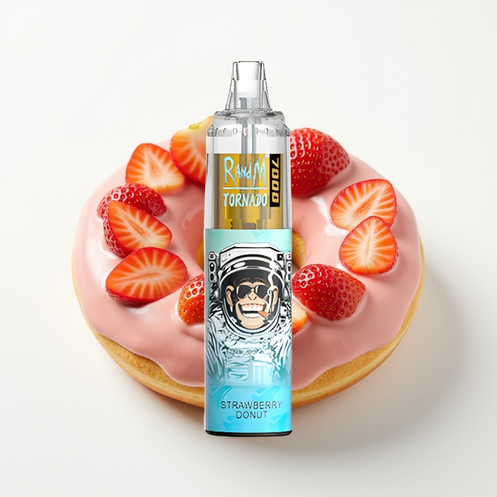 Fumot Tornado 7000 Puhi 14 ML E-tekućina Okus: Jagodna Krafna