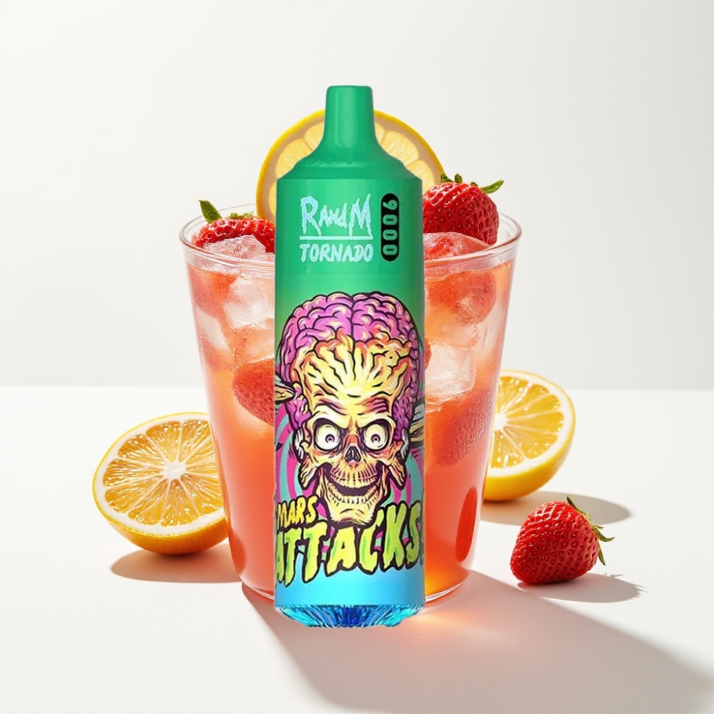 RandM Tornado 9000 Puffs 18 mL Jagoda Limunada