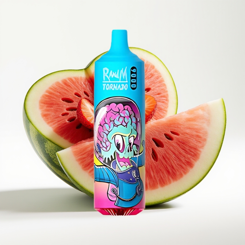 RandM Tornado 9000 Puffs 18 mL Jagoda Lubenica