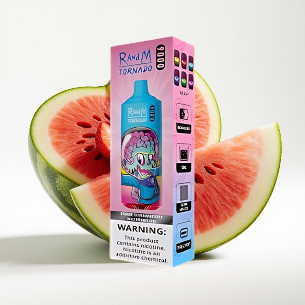 RandM Tornado 9000 Puffs 18 mL Jagoda Lubenica