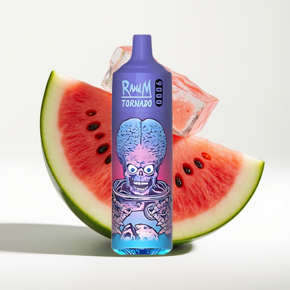 RandM Tornado 9000 Puffs 18 mL Lubenica Brazz Led