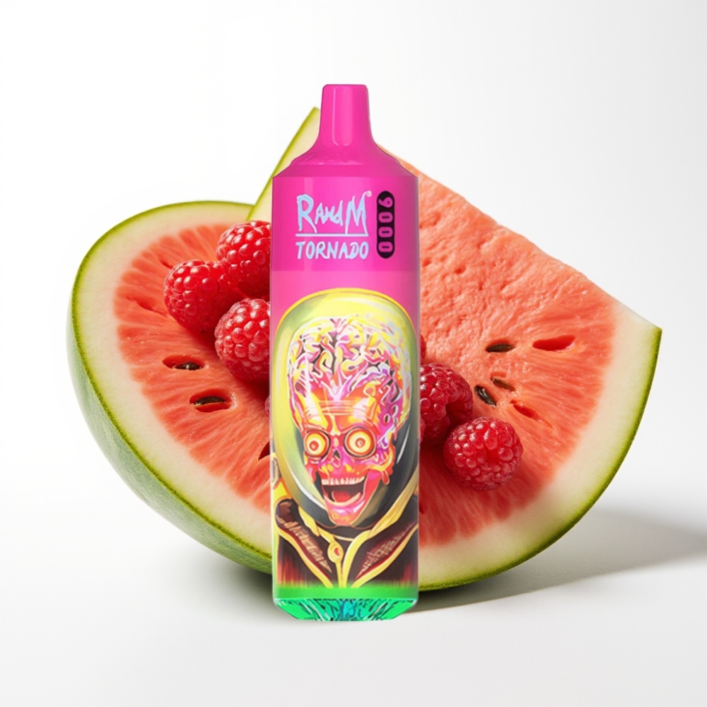 RandM Tornado 9000 Puffs 18 mL Malina Lubenica