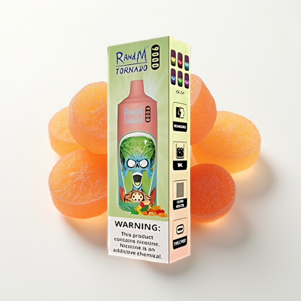 RandM Tornado 9000 Puffs Gumeni Medvjedić Mesh Coil