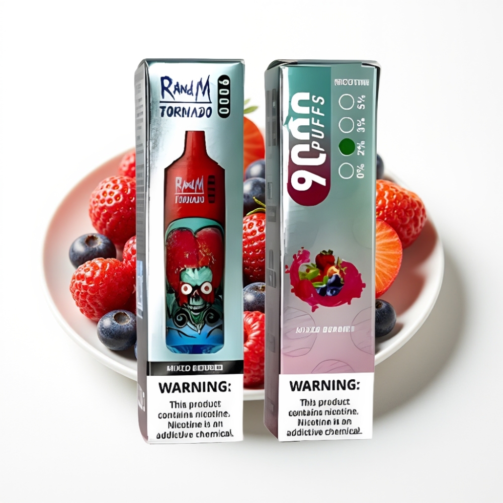 RandM Tornado 9000 Puffs Mješovito Bobice