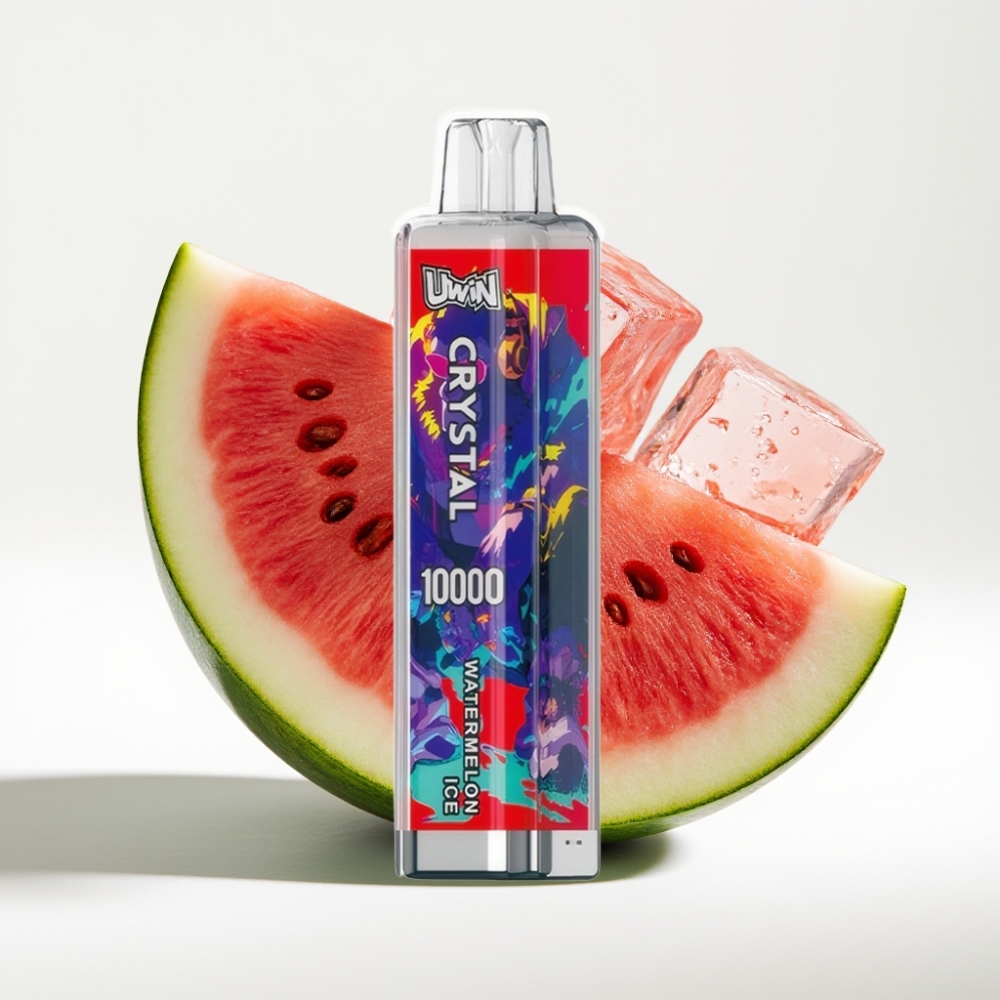 UWIN Crystal 10000 Puffovi Bezdimni Vape Lubenica Led