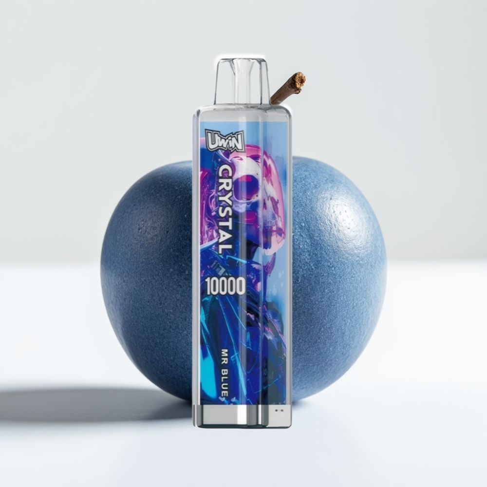 UWIN Crystal 10000 Puffs 18ml Gospodin Plavi