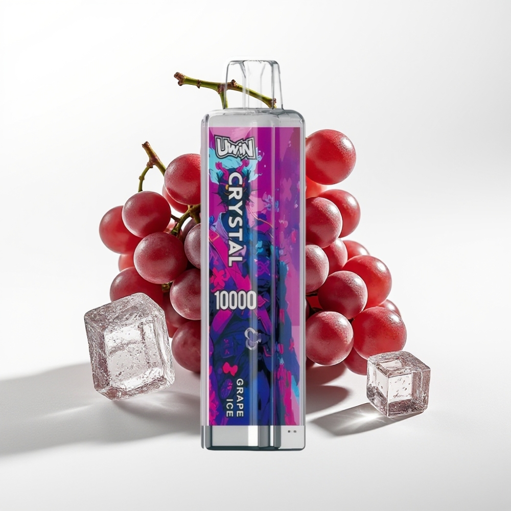 UWIN Crystal 10000 Puffs 18ml Grozdni Led