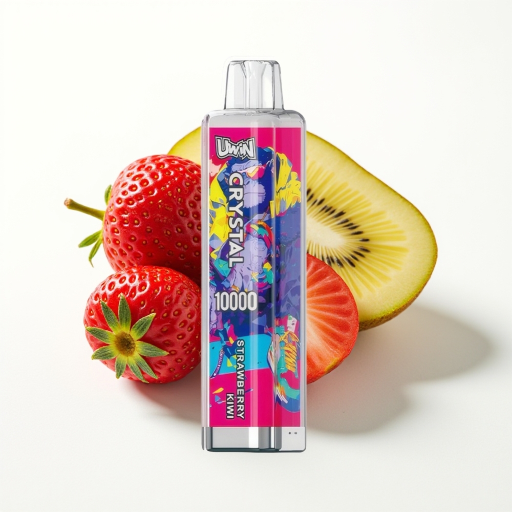 UWIN Crystal 10000 Puffs 18ml Jagoda Kivi