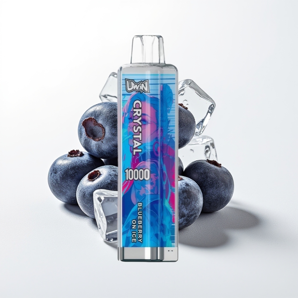 UWIN Crystal 10000 Puffs 18ml Plavi Jagoda Na Ledu