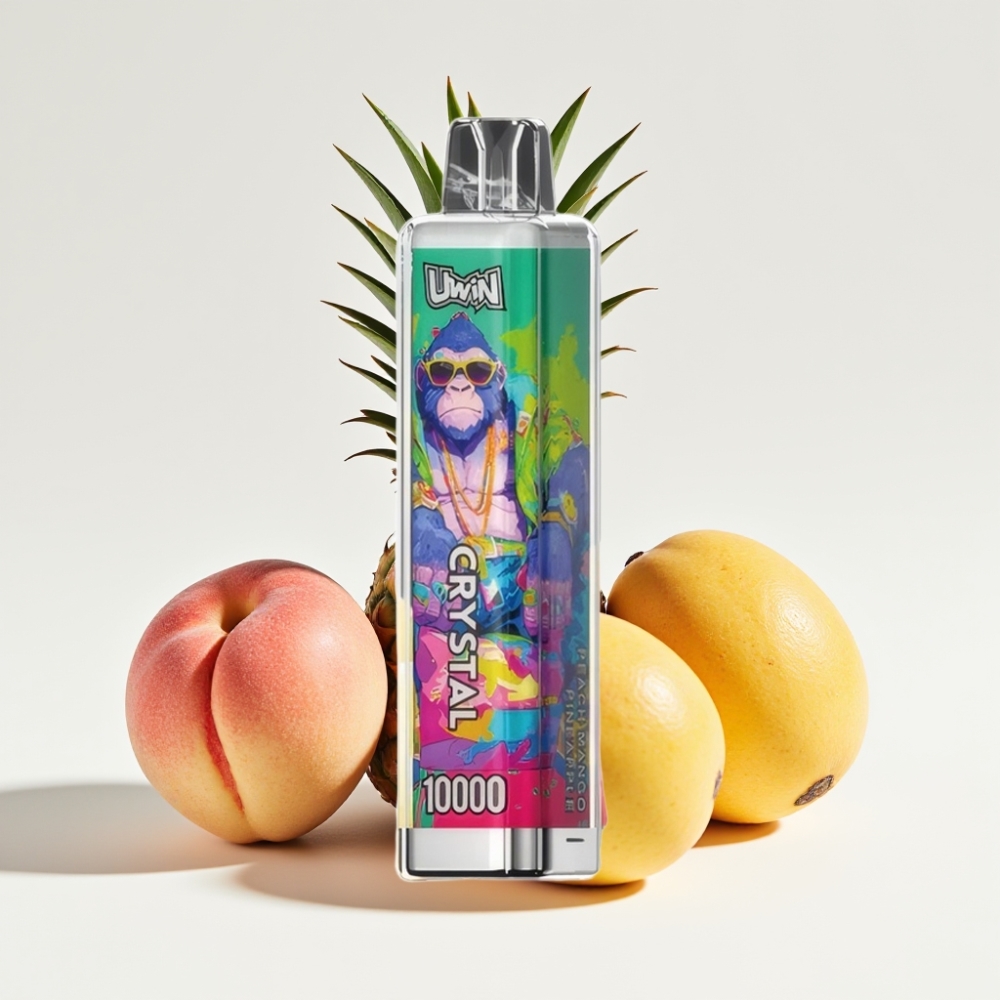 UWIN Crystal 10000 Puffs Breskva Mango Ananas RGB