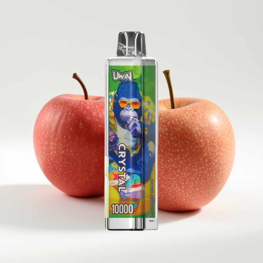 UWIN Crystal 10000 Puffs Dvije Jabuke