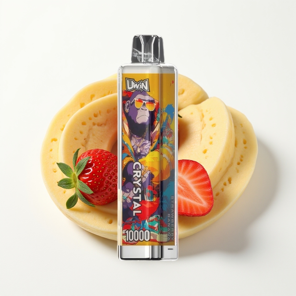 UWIN Crystal 10000 Puffs Jagoda Banana