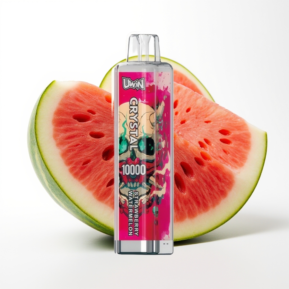 UWIN Crystal 10000 Puffs Jagoda Lubenica RGB