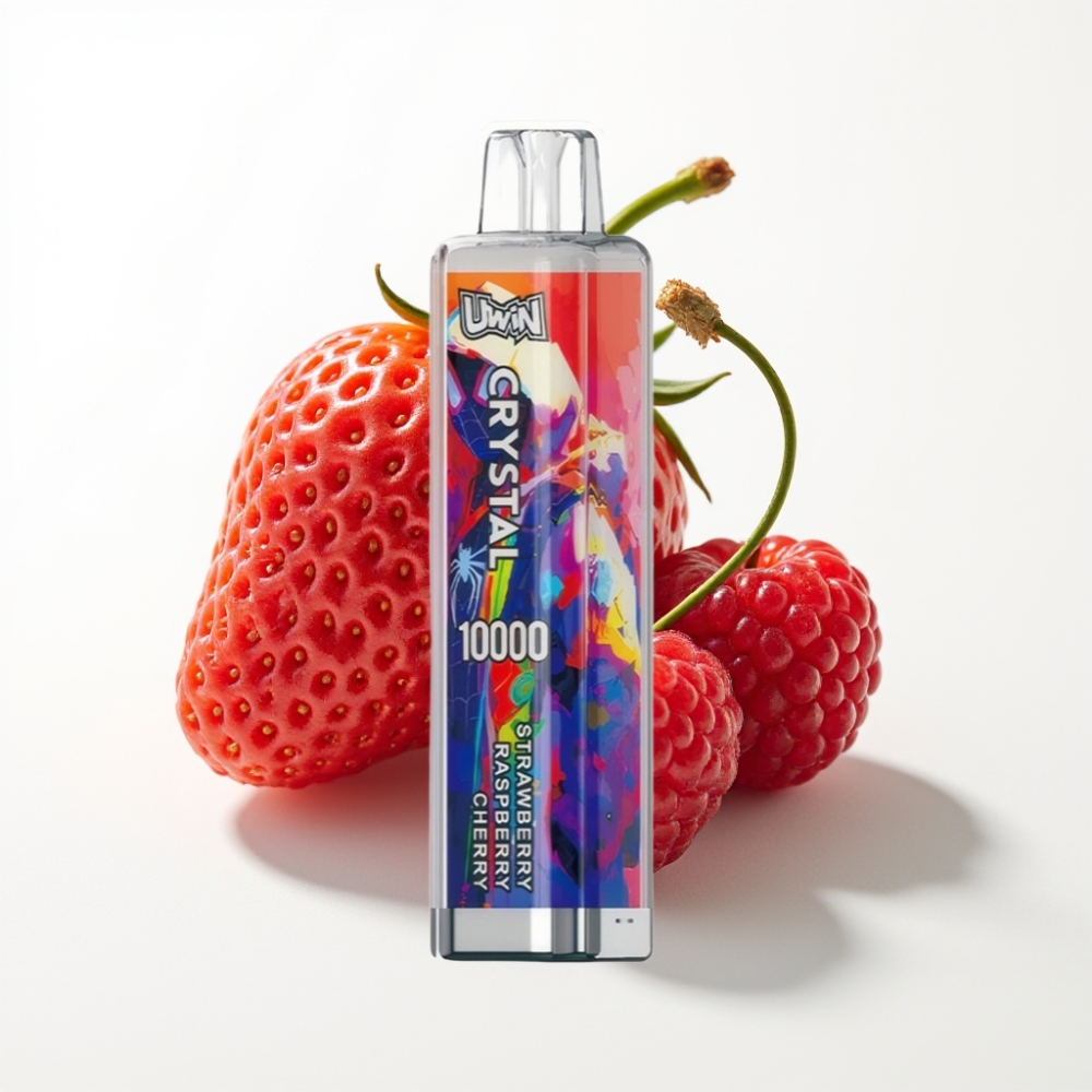 UWIN Crystal 10000 Puffs Jagoda Malina Trešnja