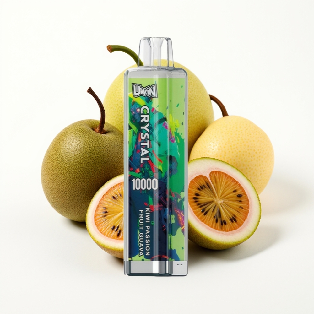 UWIN Crystal 10000 Puffs Marakuja Guava Kiwi RGB Svjetla