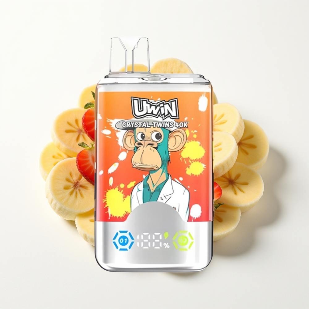 UWIN Crystal Twins 40000 Pufova Jagoda Banana Ljubav 66