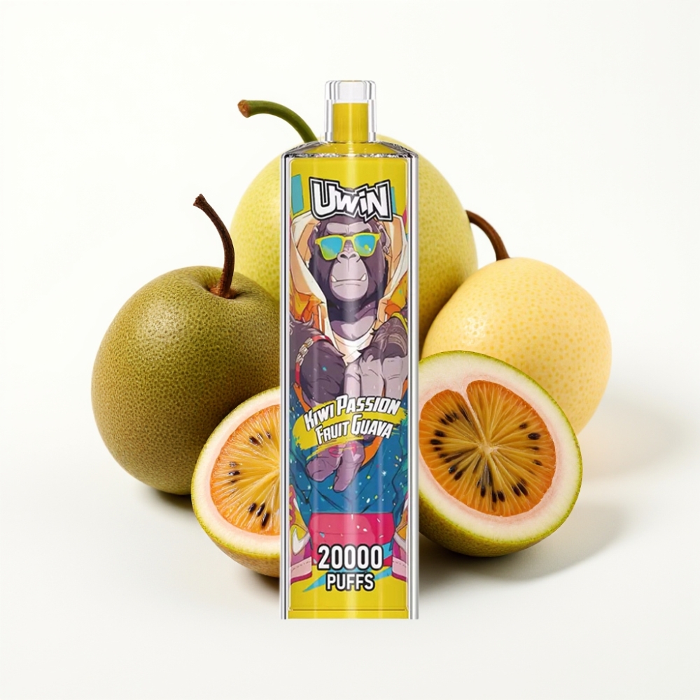 Uwin Shisha Hookah Crystal 20000 Puffs 22ml Aroma: Kiwi Marakuja Guava