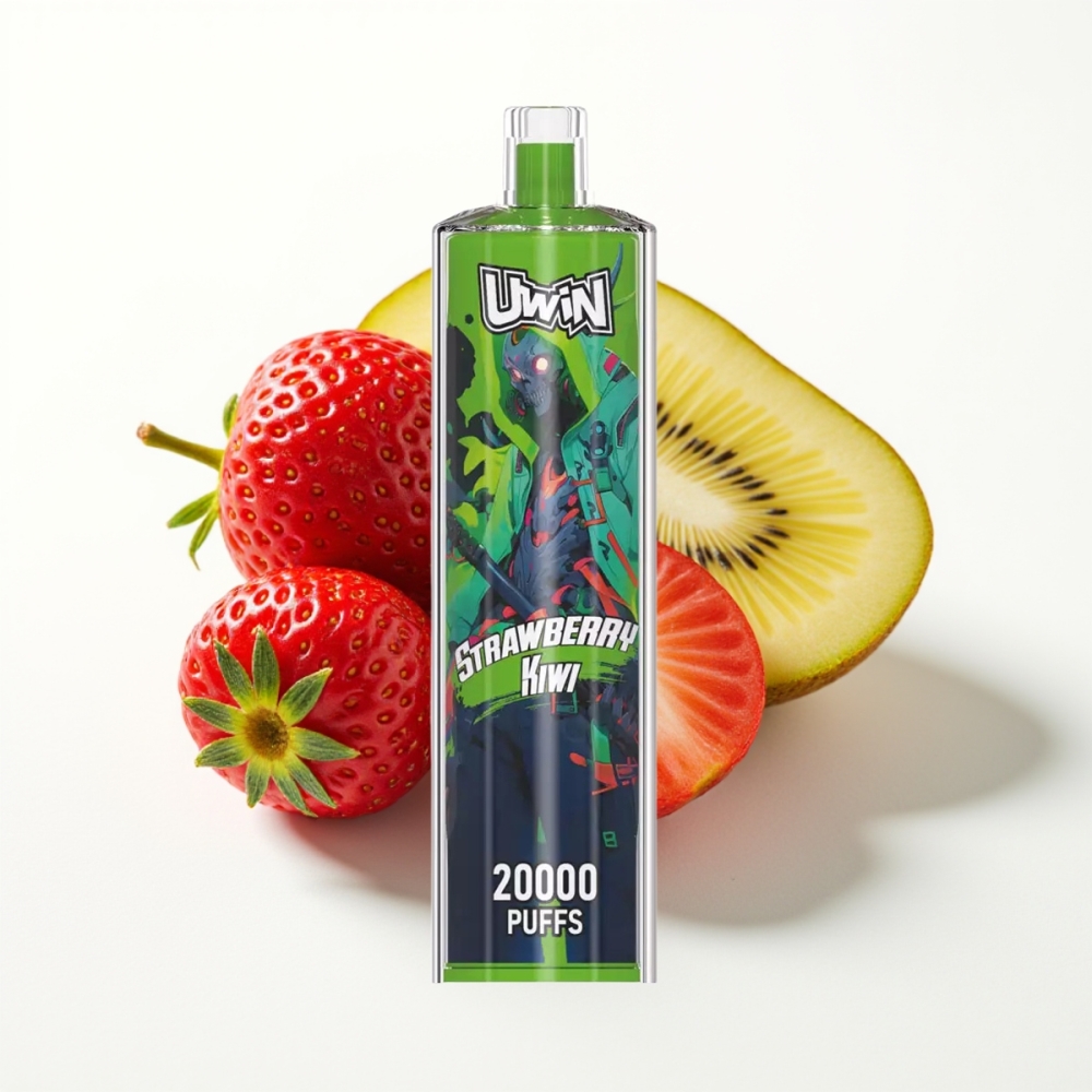 Uwin Shisha Hookah Crystal 20000 Puffs 22ml Jagoda Kivi
