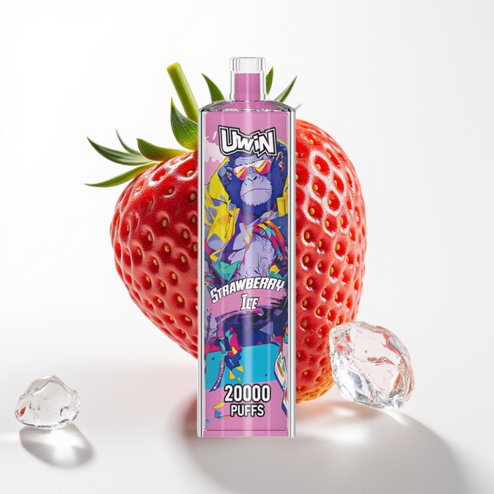 Uwin Shisha Hookah Crystal 20000 Puffs 22ml Jagoda Led